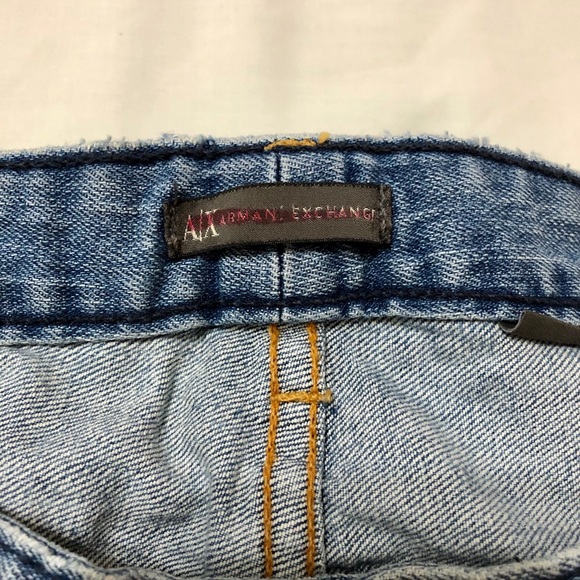 A/X Armani Exchange Women’s Low Rise Jeans (Sz 8) - Picture 6 of 8